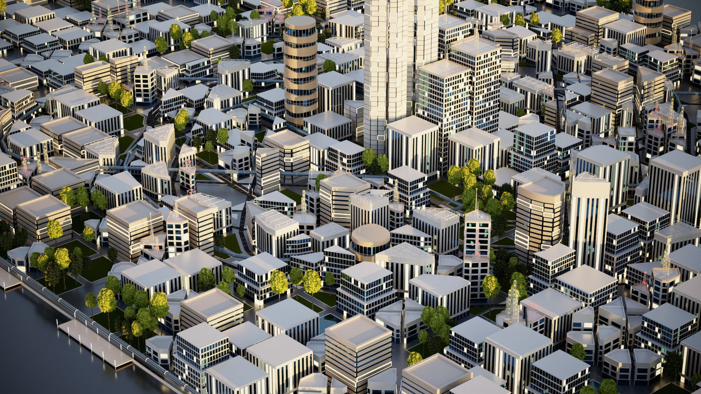 Cityscape 5001 3D model