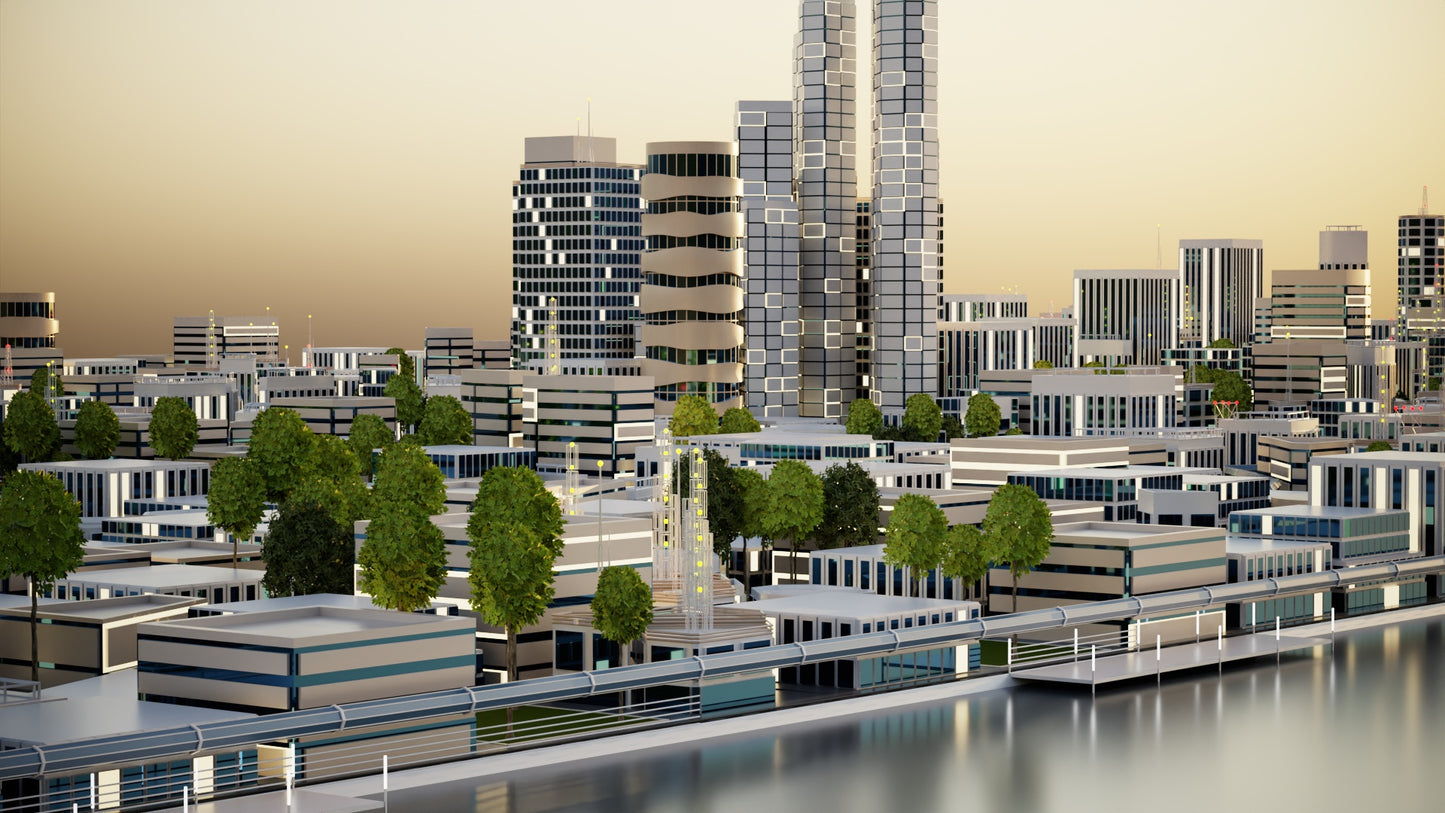 Cityscape 5001 3D model