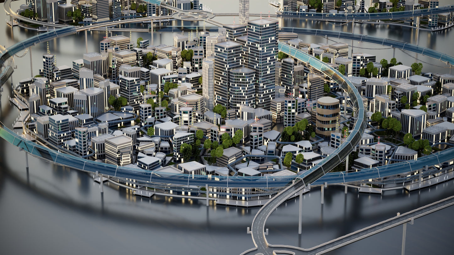 Cityscape 5003 3D model