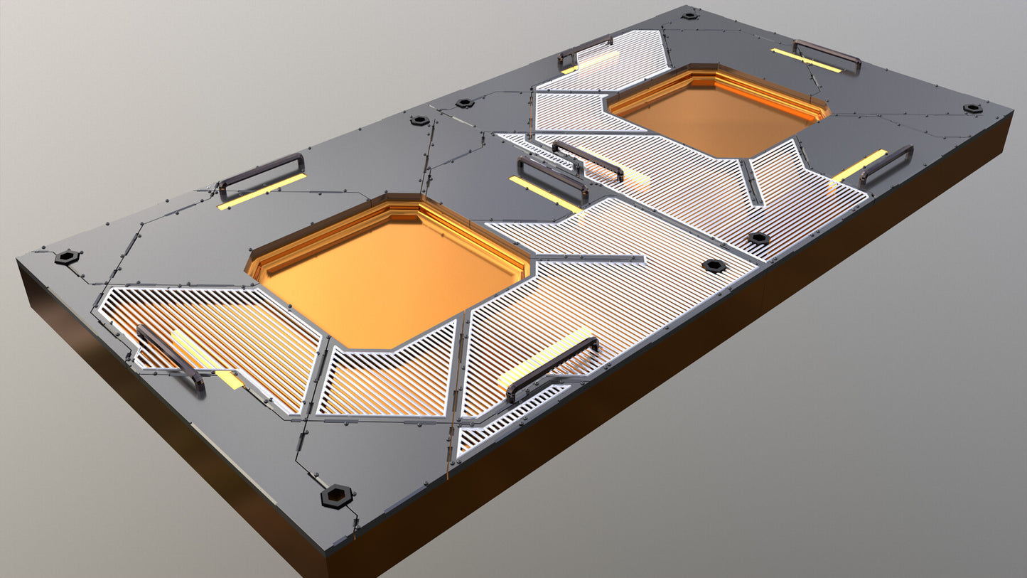 Sci-Fi Panel Generator HDA