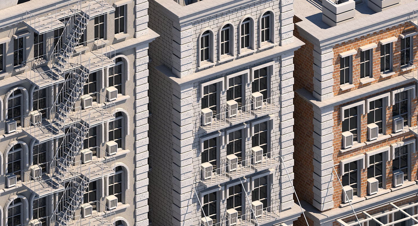 Commercial Buildings 101 3D model