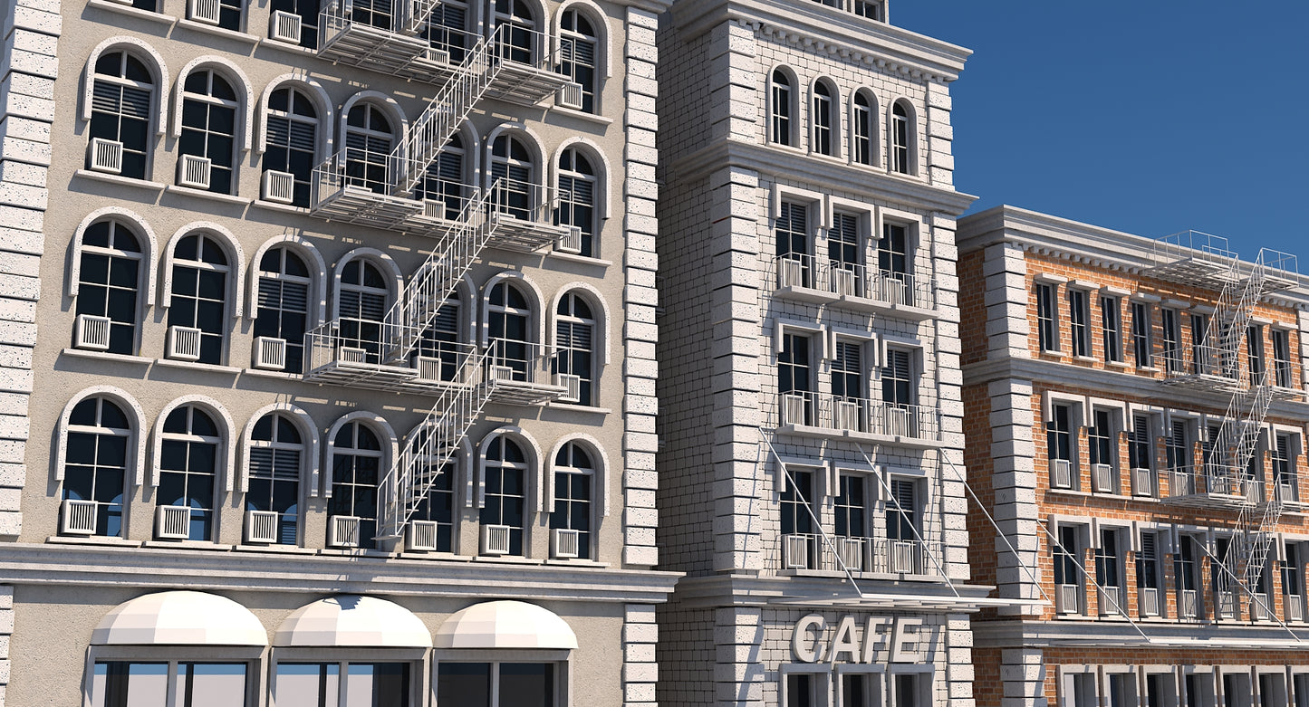 Commercial Buildings 101 3D model