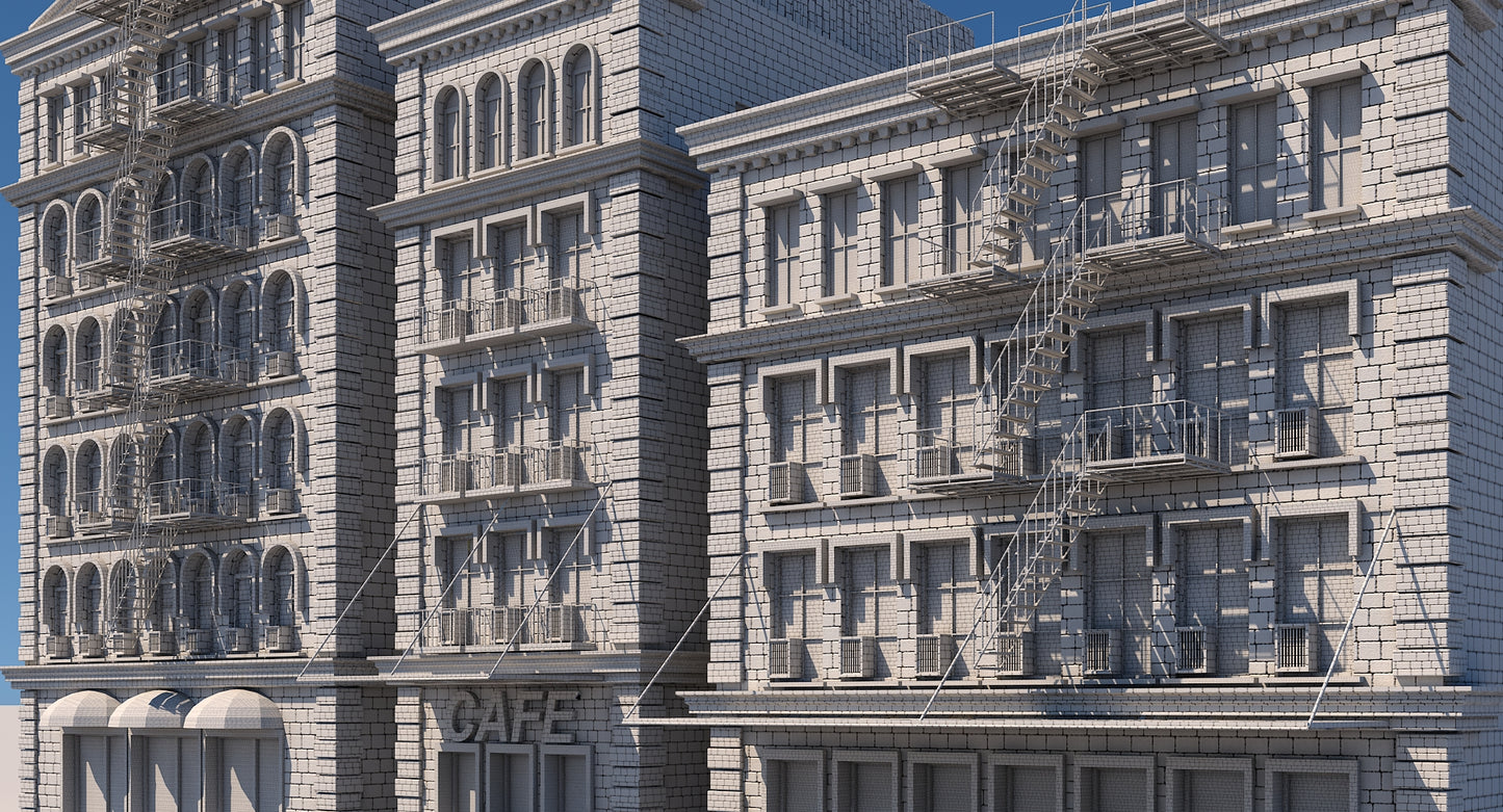 Commercial Buildings 101 3D model