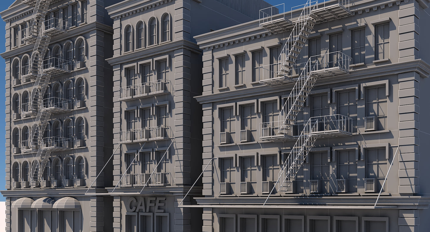 Commercial Buildings 101 3D model