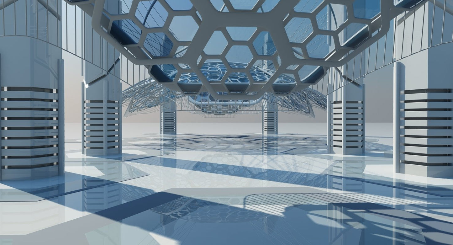 Futuristic Architectural Structure 15
