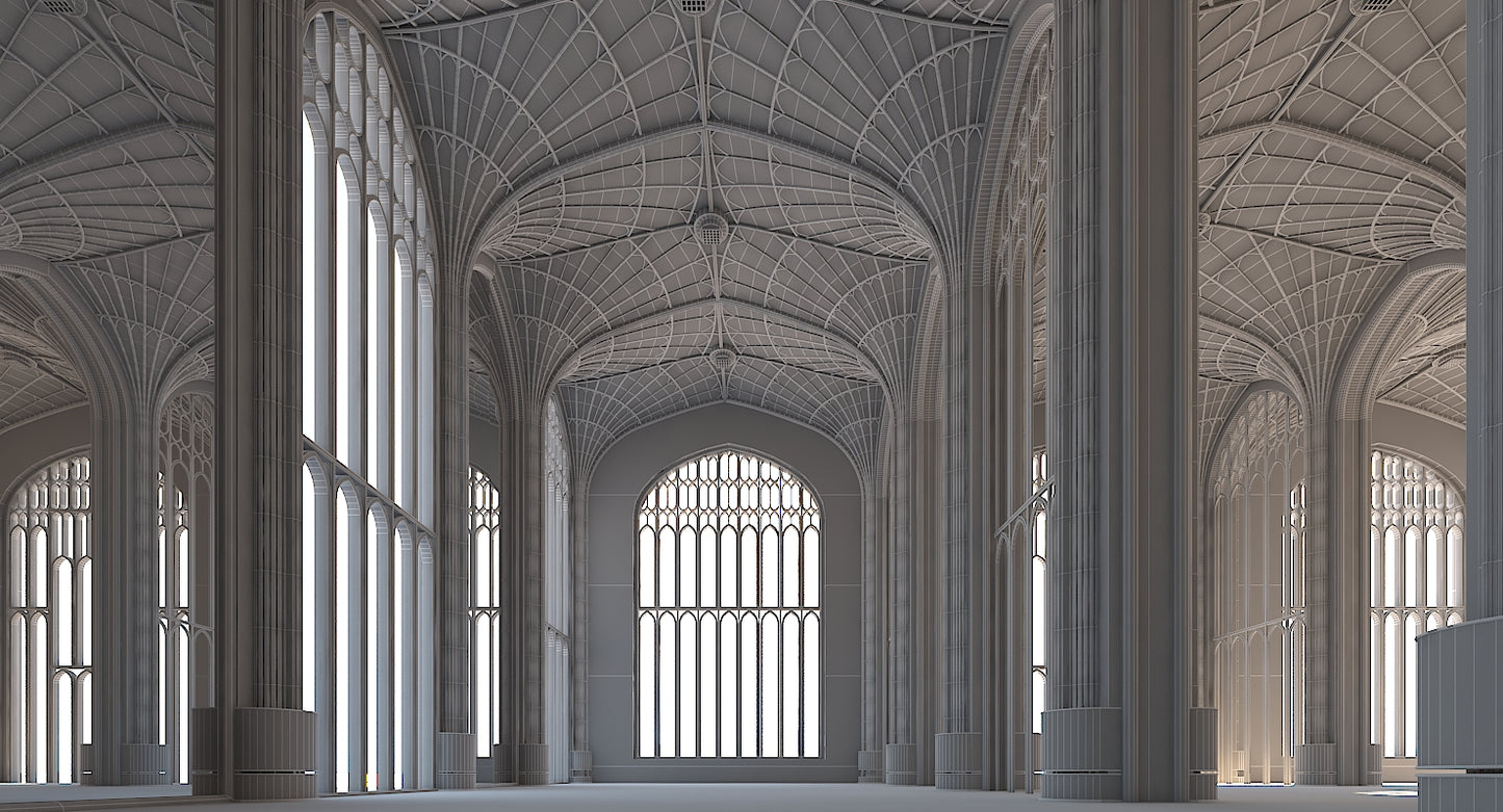 Classic Cathedral Interior 324