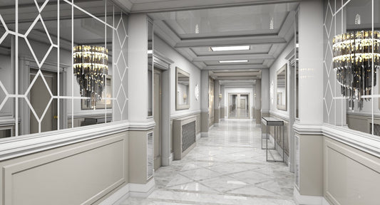 3D model Grand Corridor Tileable Kit 2