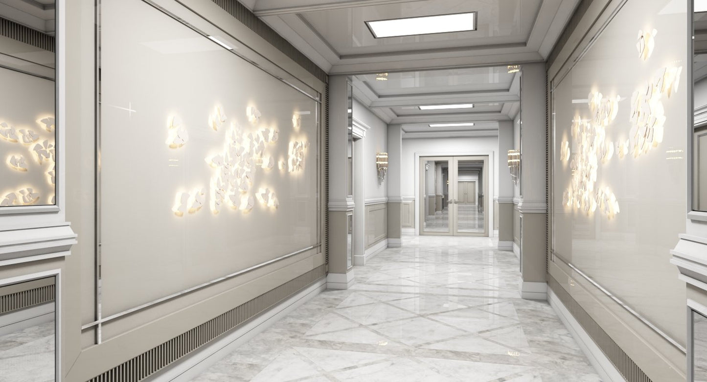 3D model Grand Corridor Tileable Kit 2