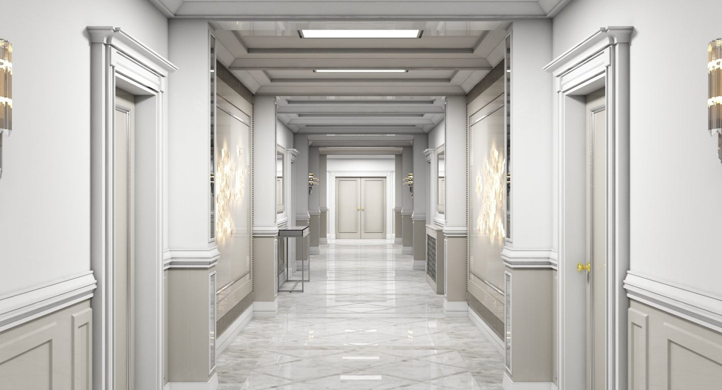 3D model Grand Corridor Tileable Kit 2