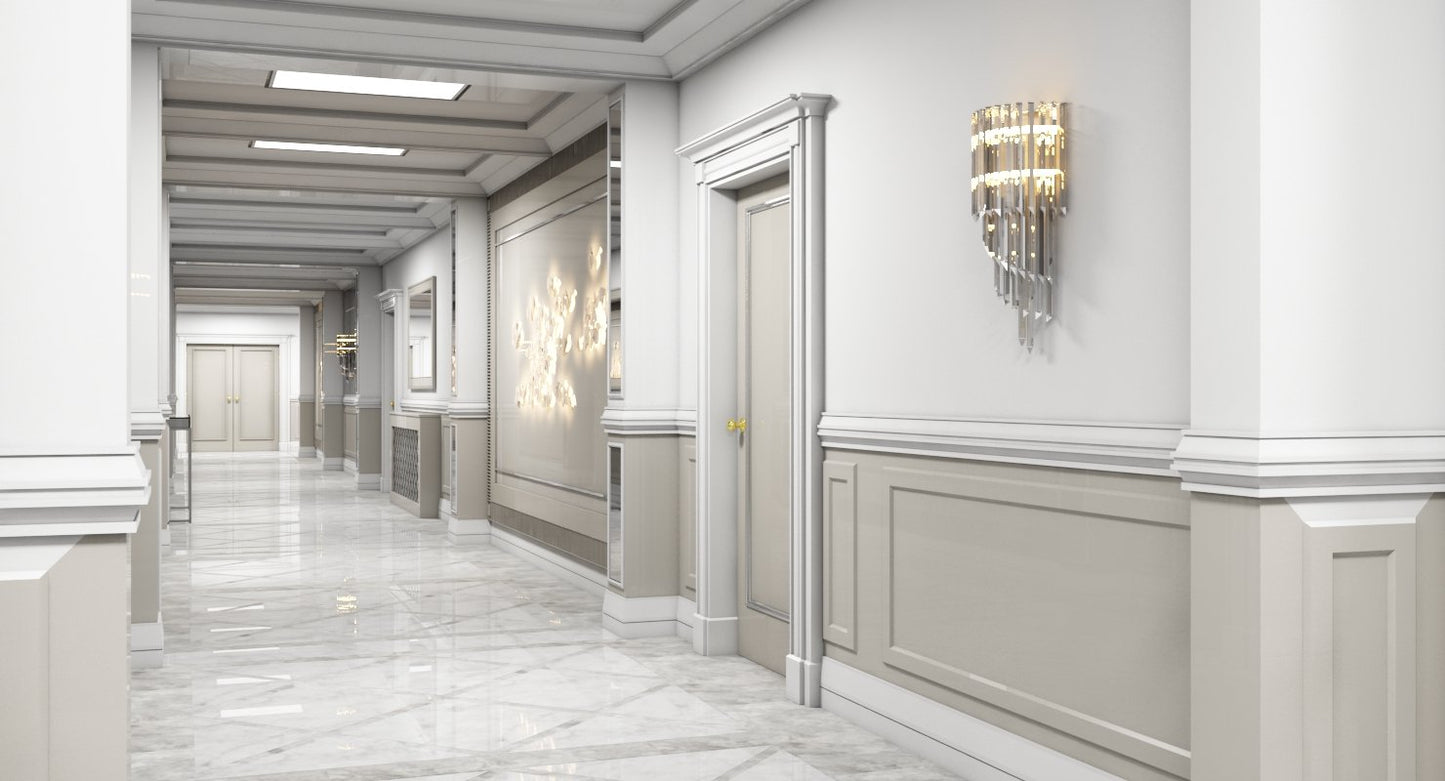 3D model Grand Corridor Tileable Kit 2