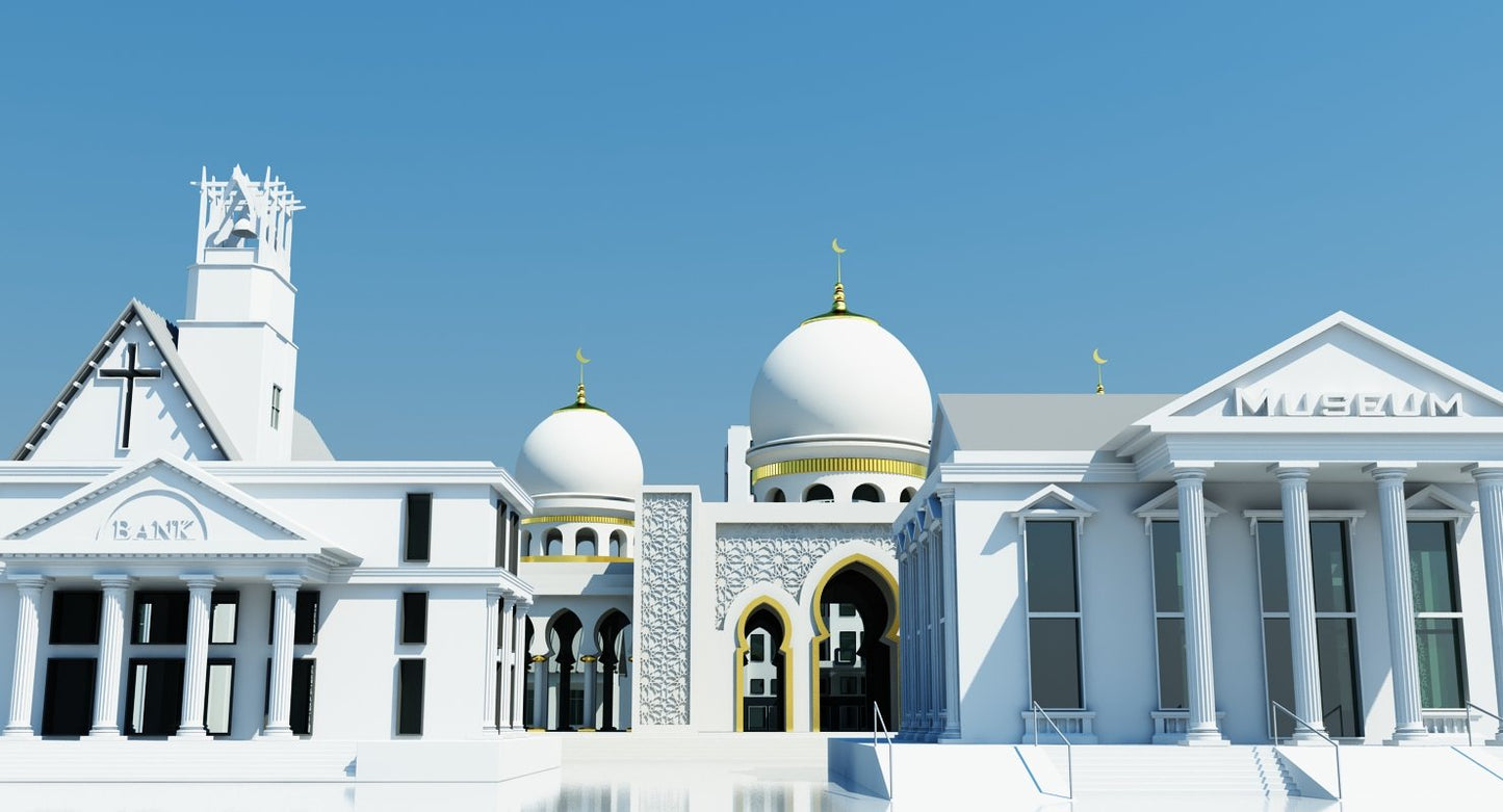 Public Buildings Symbol 2 3D Model