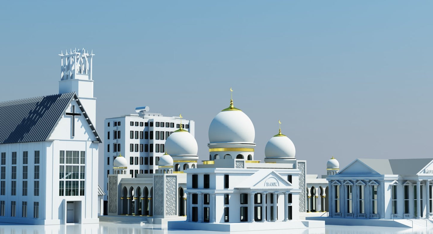 Public Buildings Symbol 2 3D Model