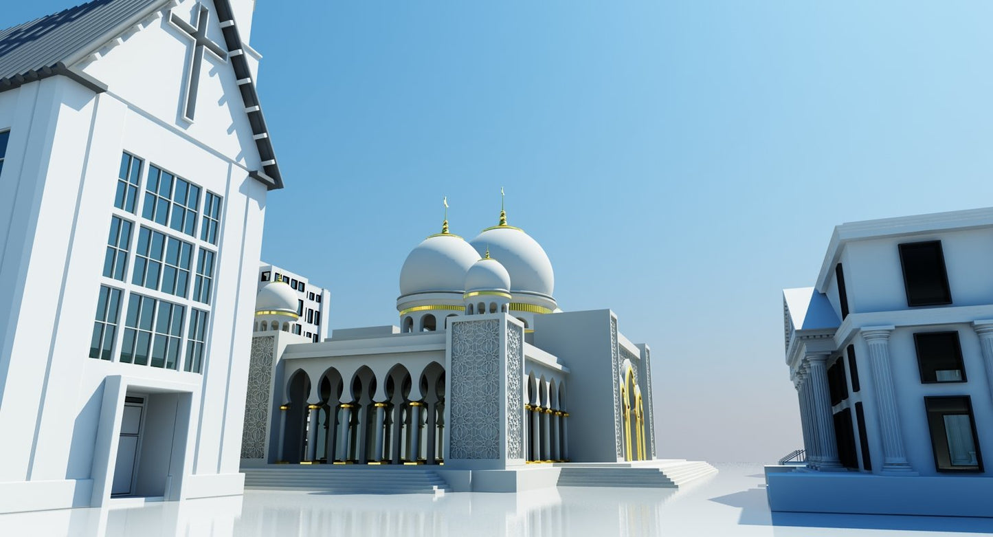 Public Buildings Symbol 2 3D Model