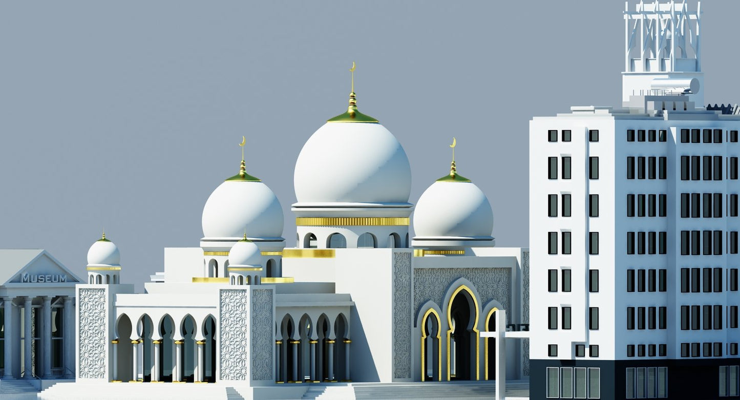 Public Buildings Symbol 2 3D Model