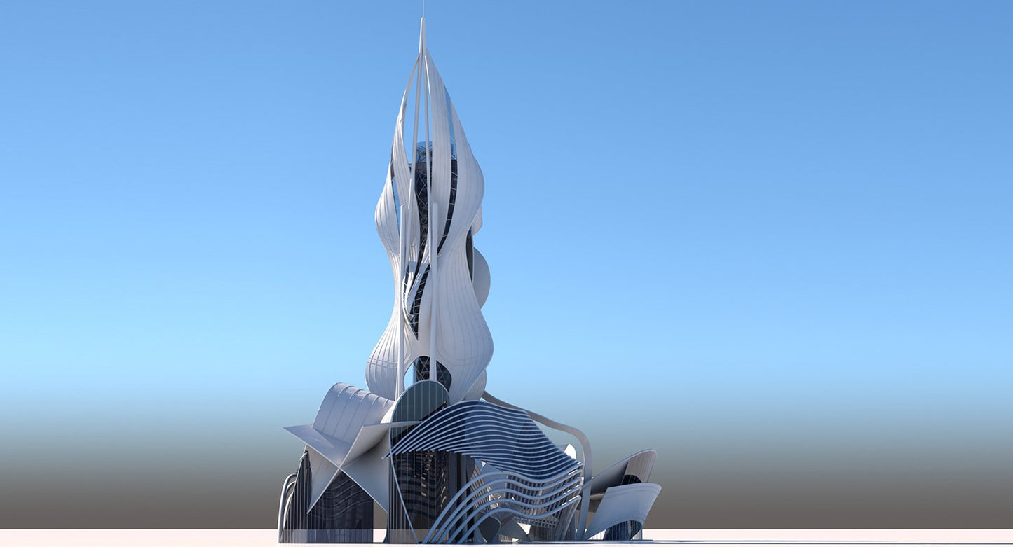 Futuristic Skyscraper 502