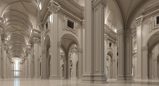 Classical Historic Interior Scene 319