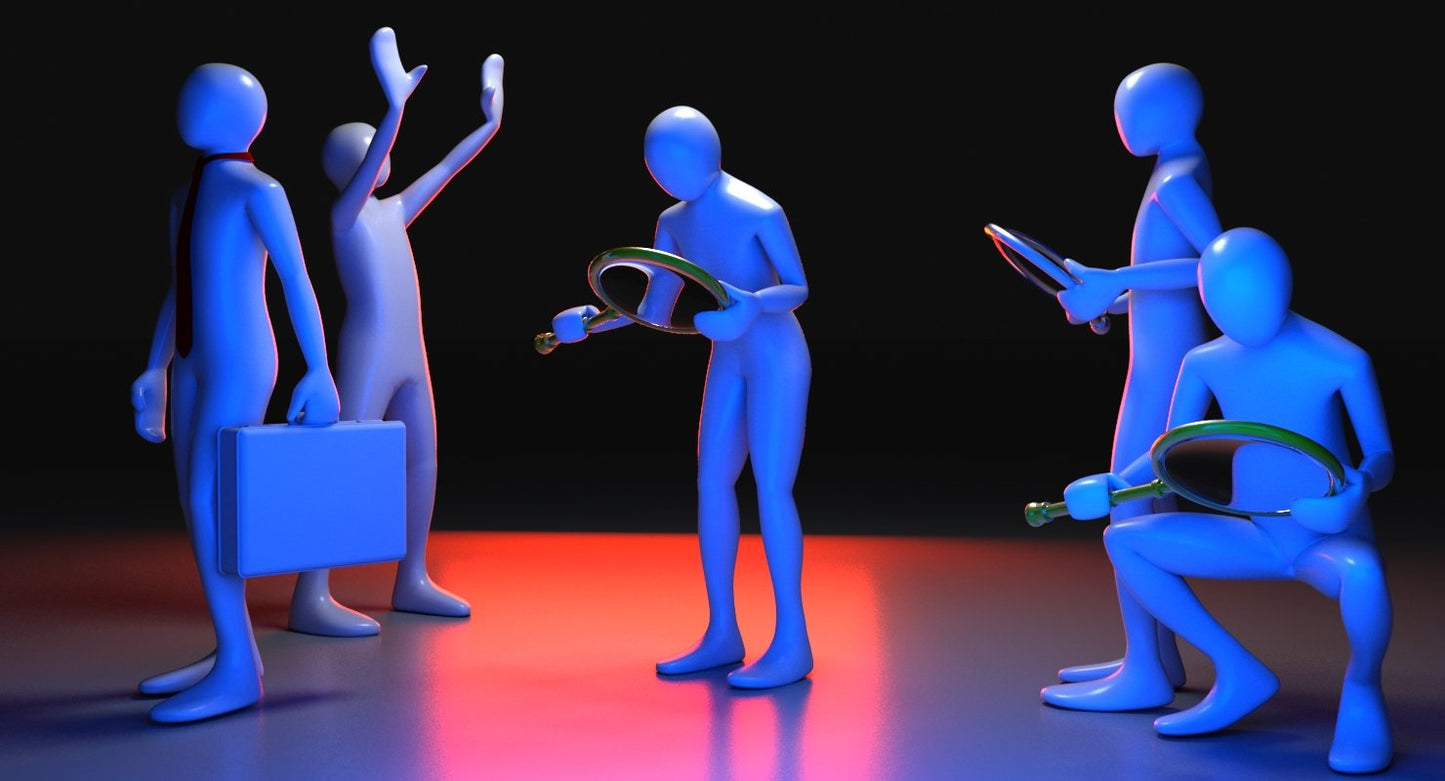 3D Men Posed
