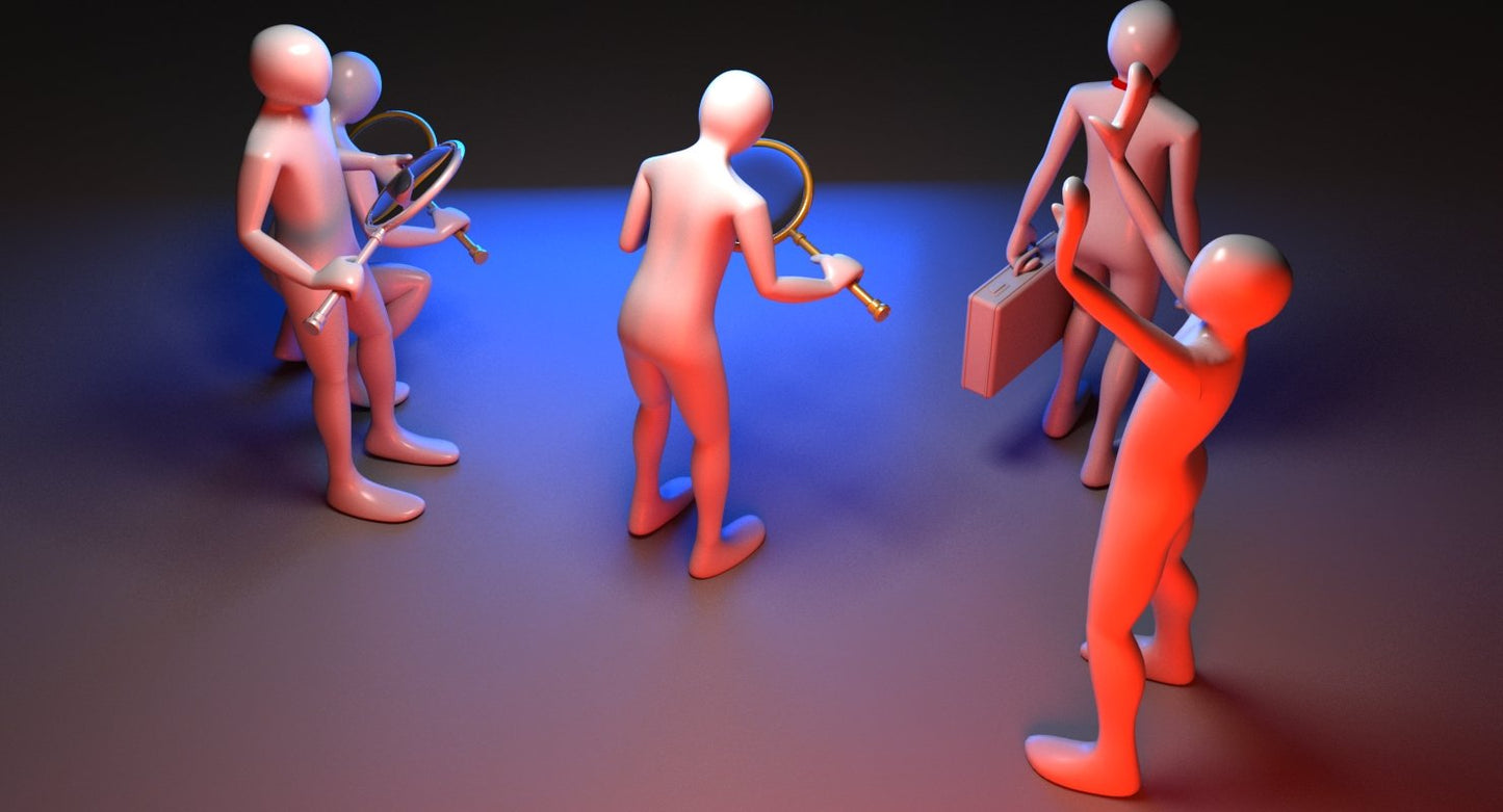 3D Men Posed