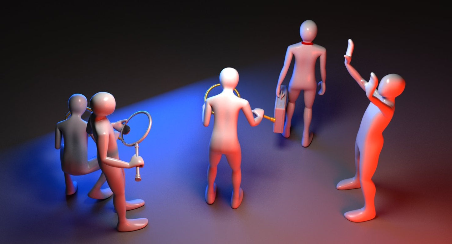 3D Men Posed