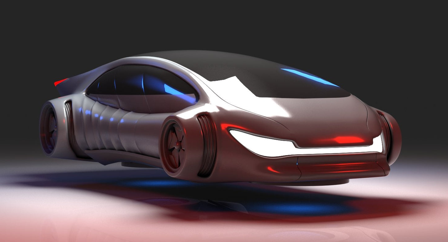 Futuristic Car 7