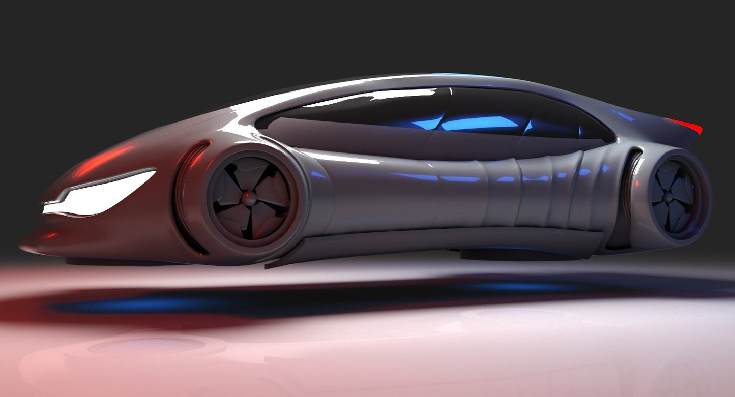 Futuristic Car 7