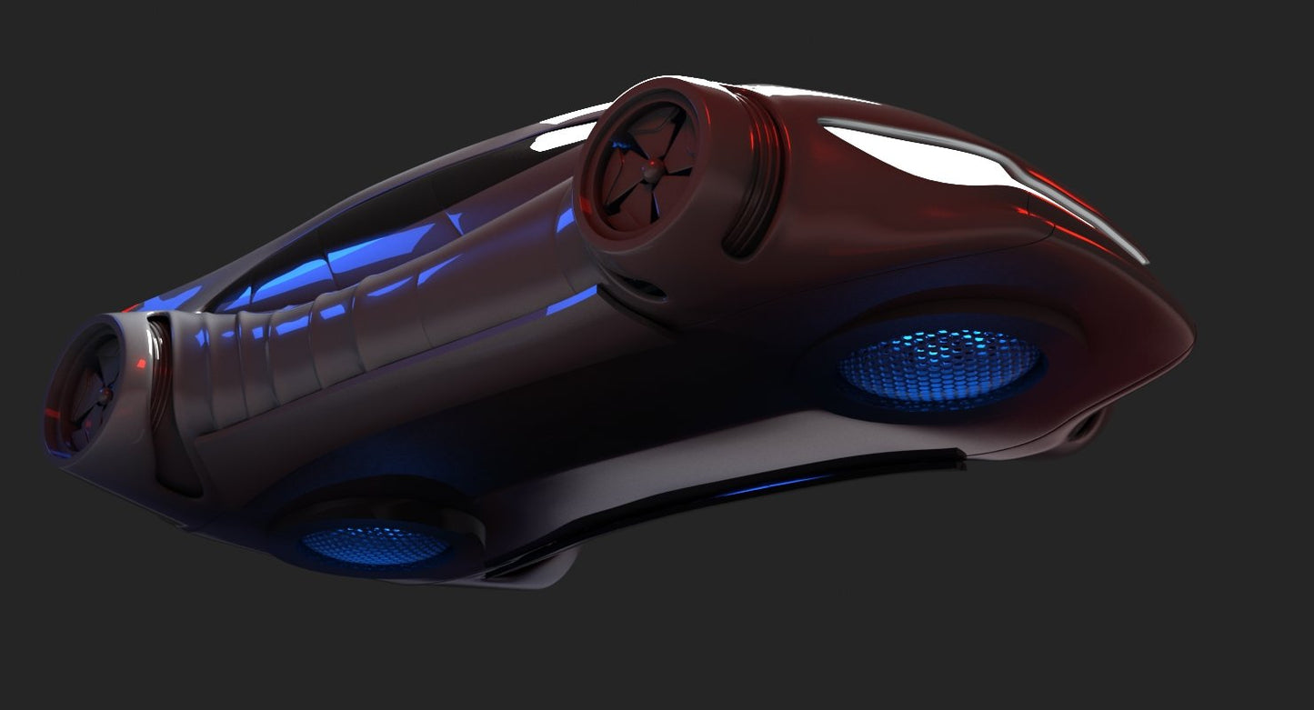 Futuristic Car 7