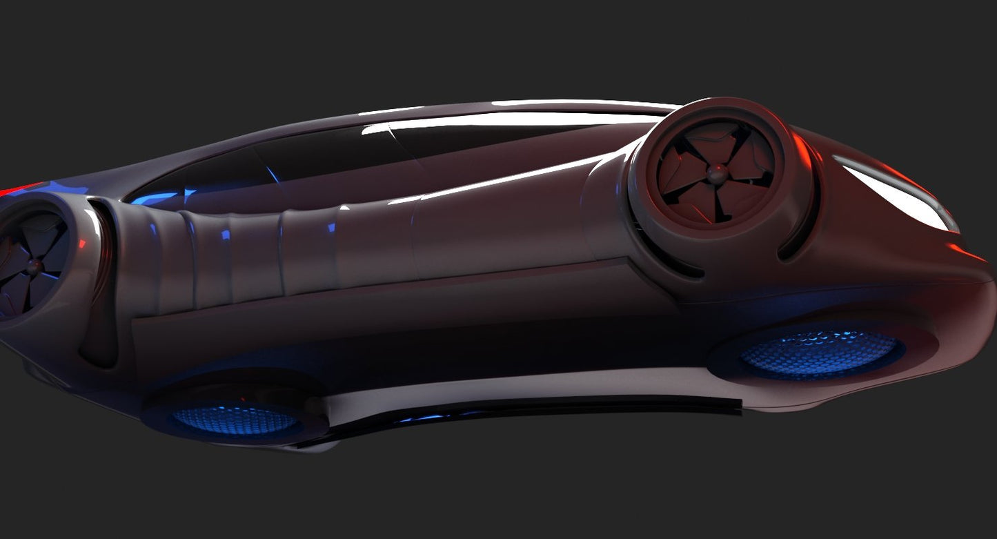 Futuristic Car 7