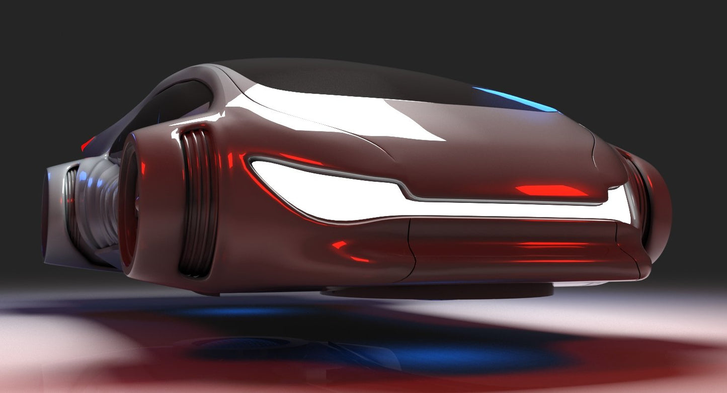 Futuristic Car 7