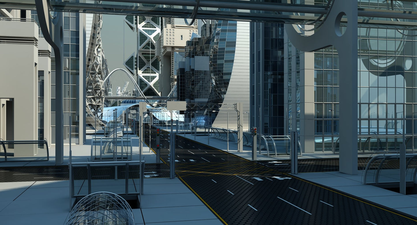Future City HD 6 3D MODEL