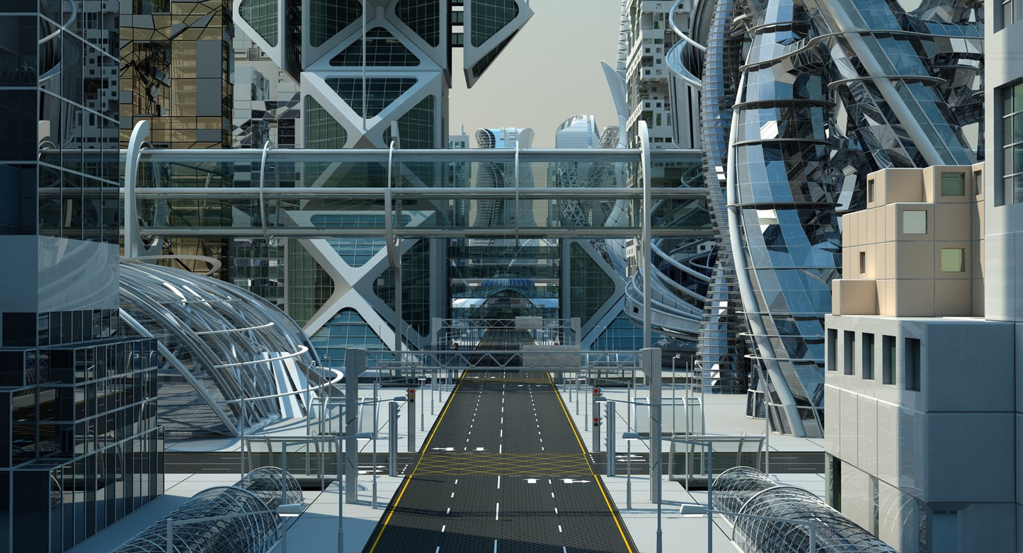 Future City HD 6 3D MODEL