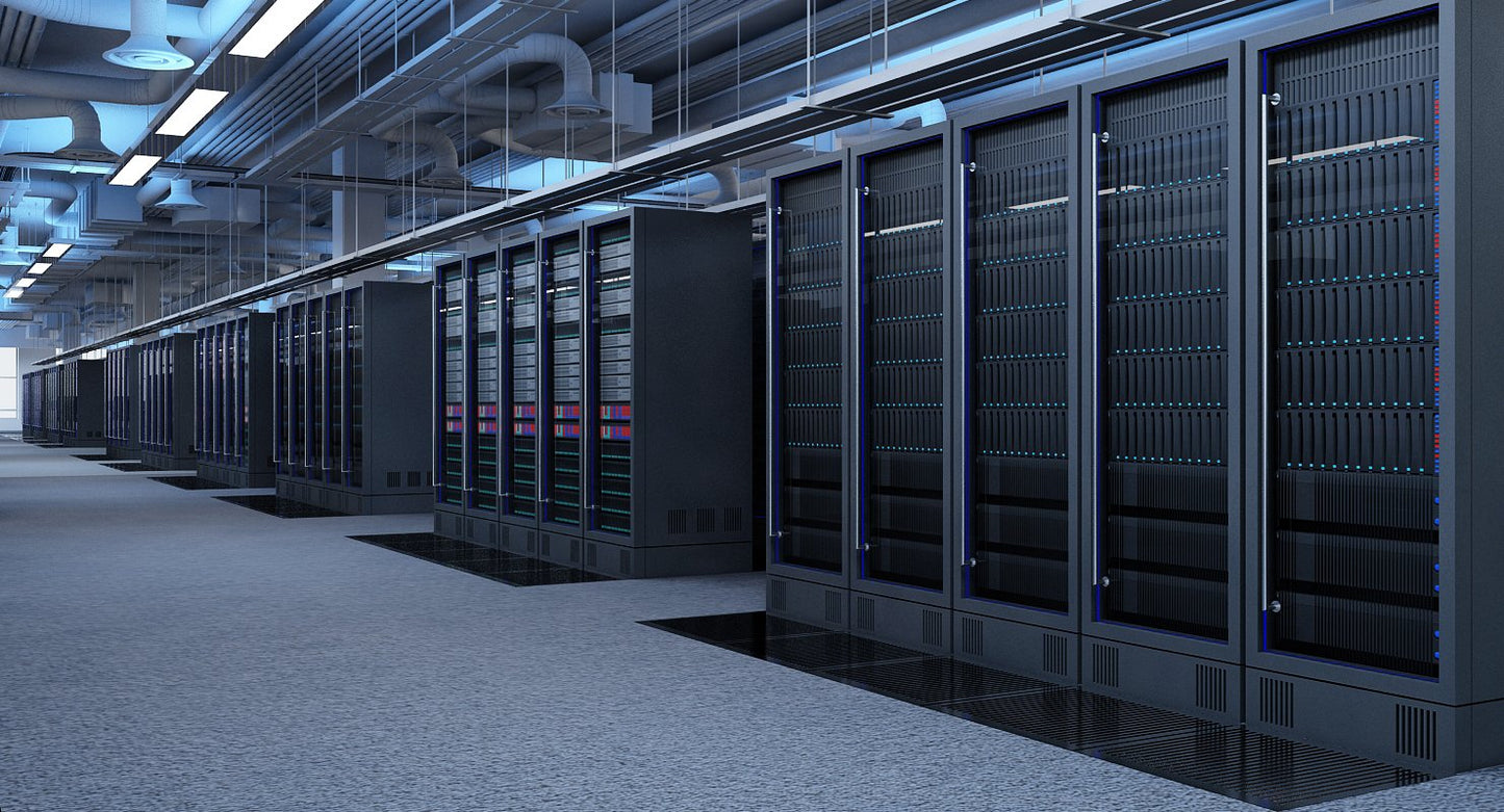 Data Communication Server Room 3D Model