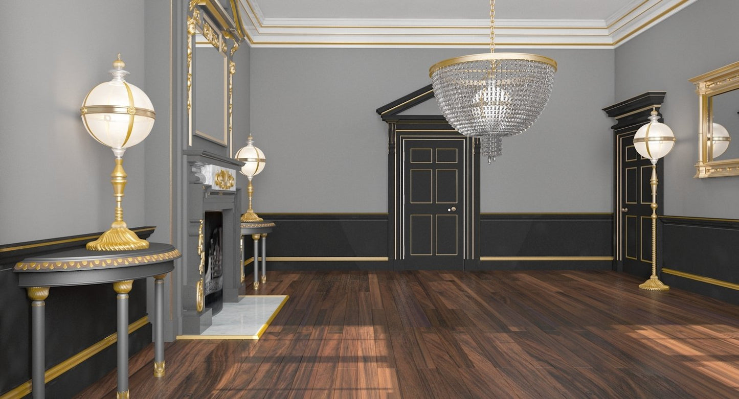 Classic Interior 34 3D Model