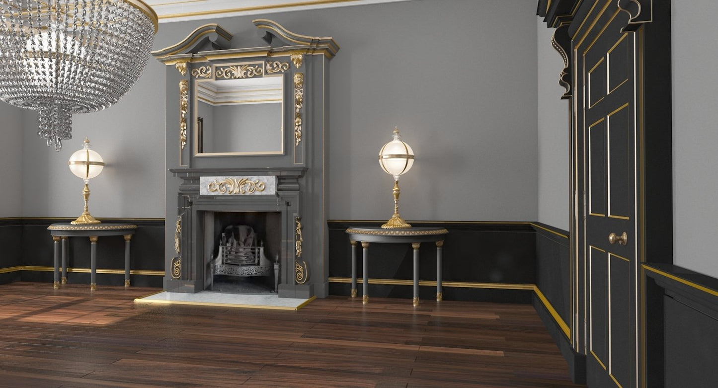 Classic Interior 34 3D Model