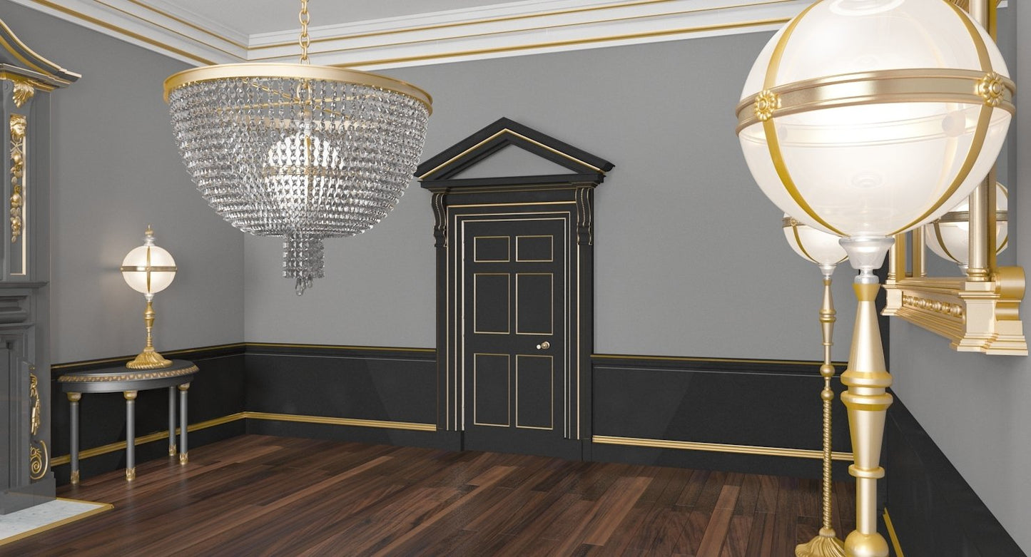 Classic Interior 34 3D Model
