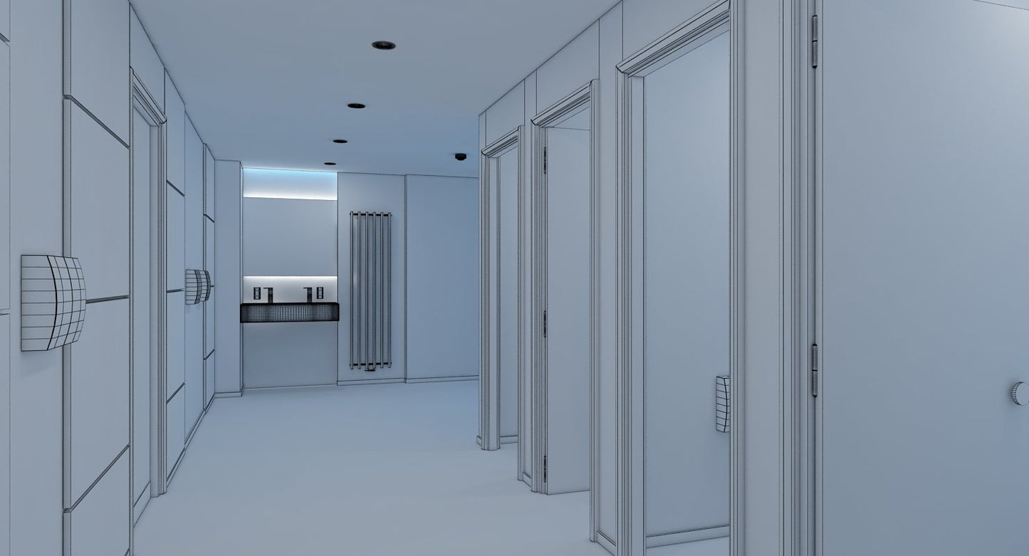 3D model Rest Room 2