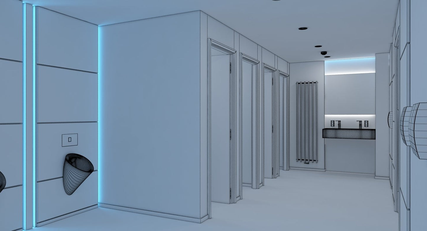3D model Rest Room 2