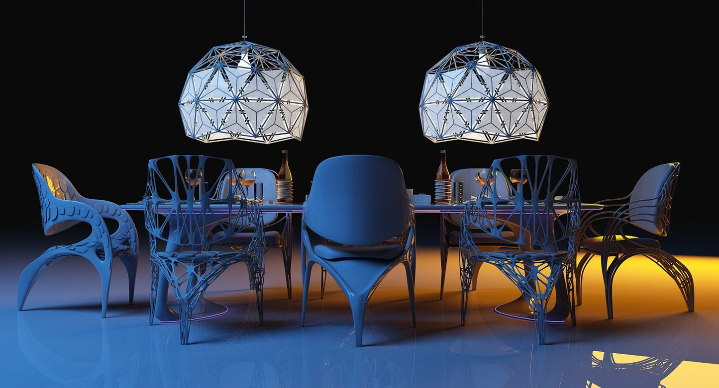 Futuristic Dining Set