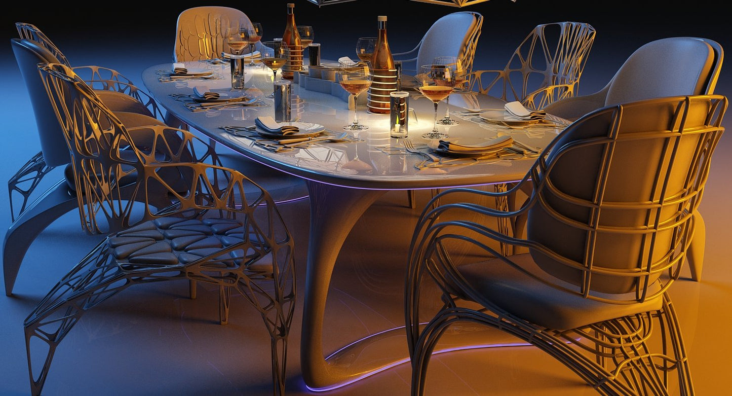 Futuristic Dining Set