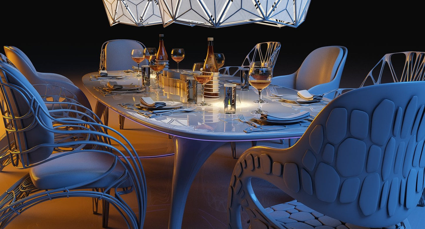Futuristic Dining Set