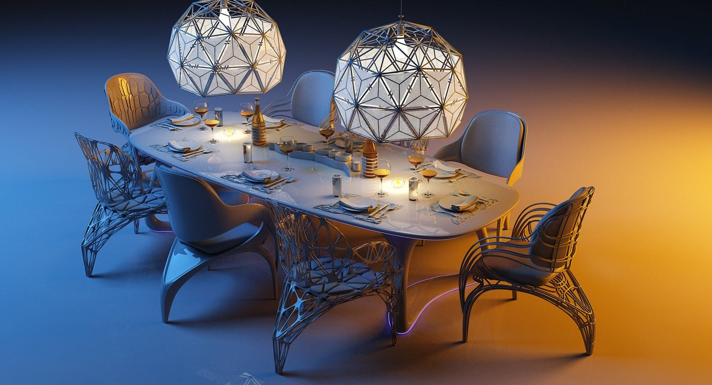 Futuristic Dining Set