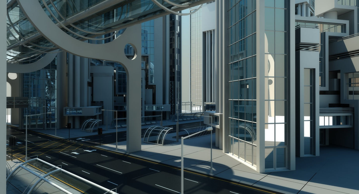 Future City HD 5 3D MODEL