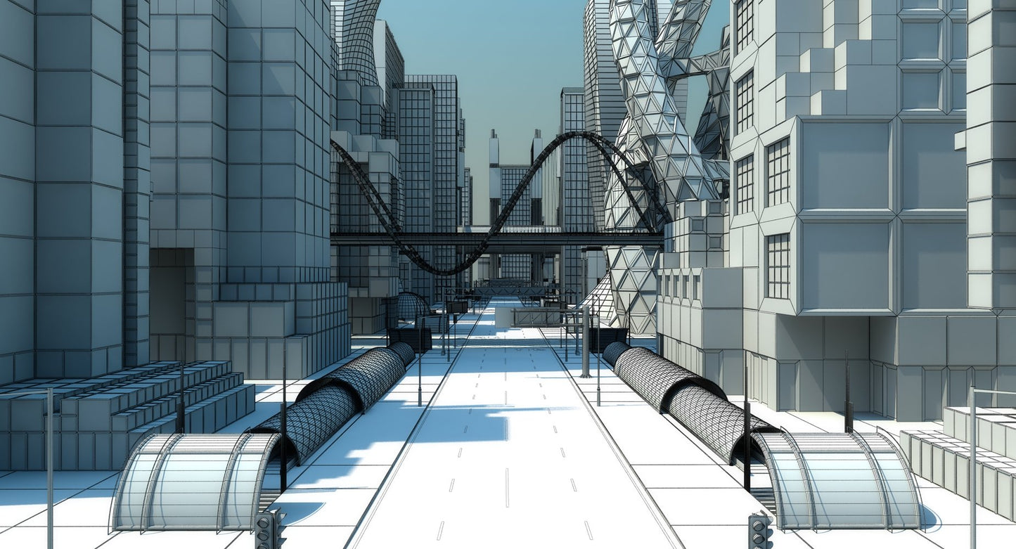 Future City HD 5 3D MODEL