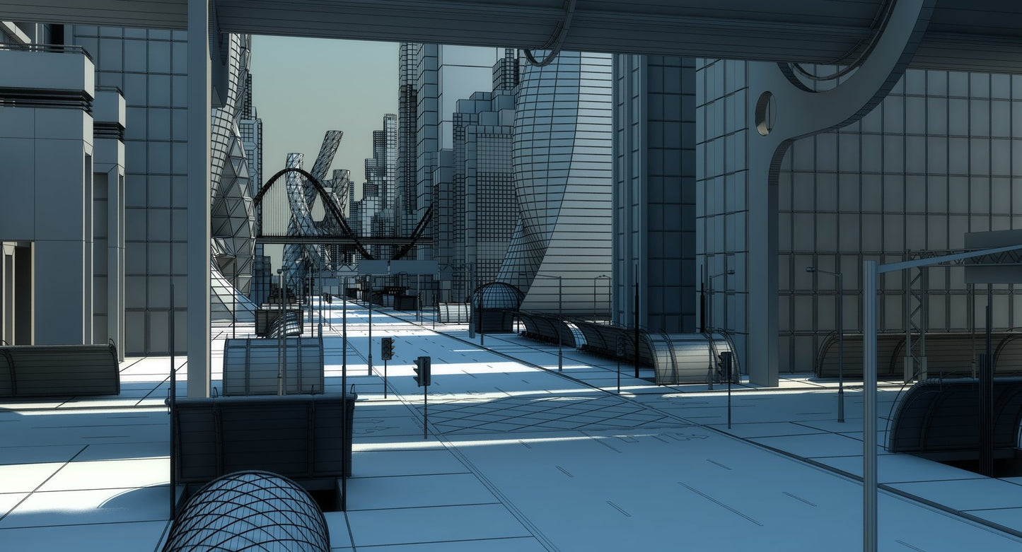 Future City HD 5 3D MODEL