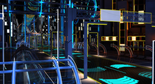 Future City HD 7 Night 3D model