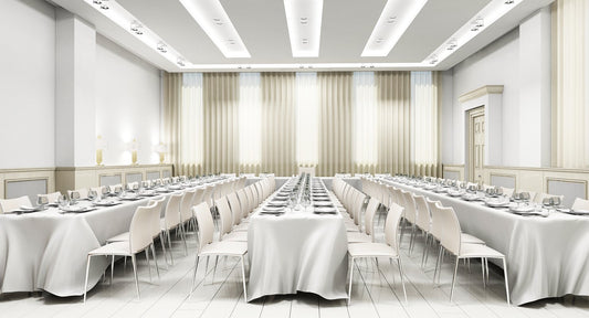 Classic Banquette Hall Interior