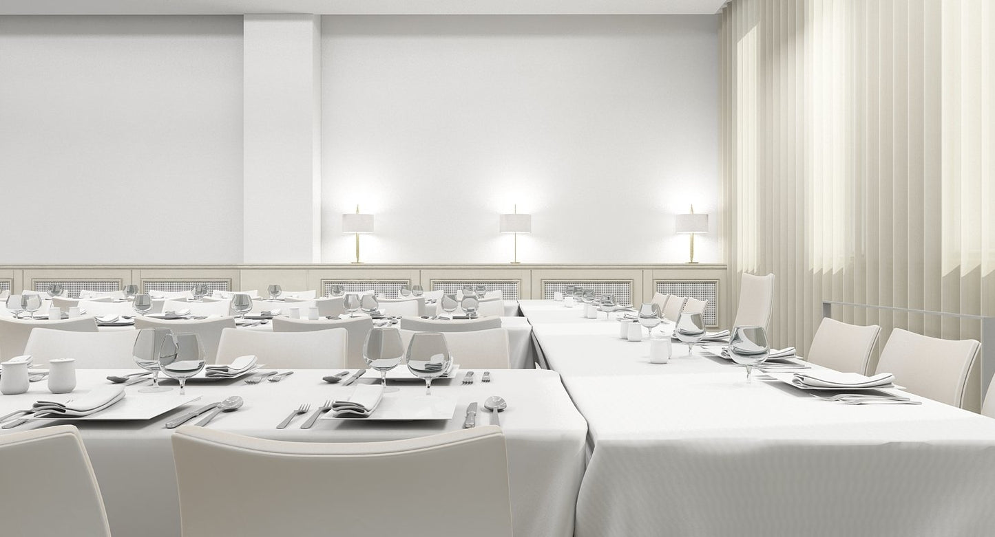 Classic Banquette Hall Interior