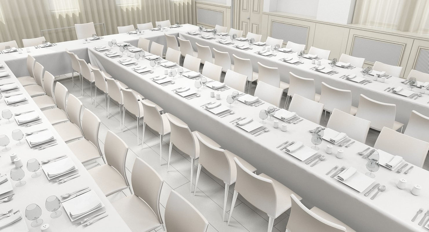Classic Banquette Hall Interior
