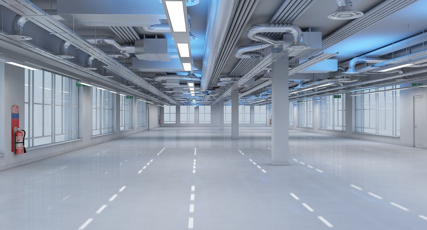 Large Empty Office Interior