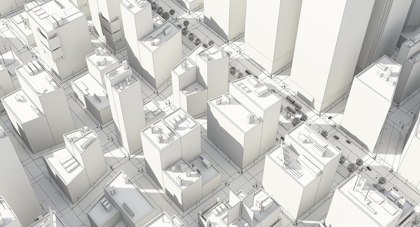 3D City Low Poly