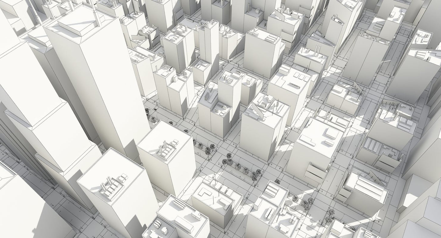 3D City Low Poly